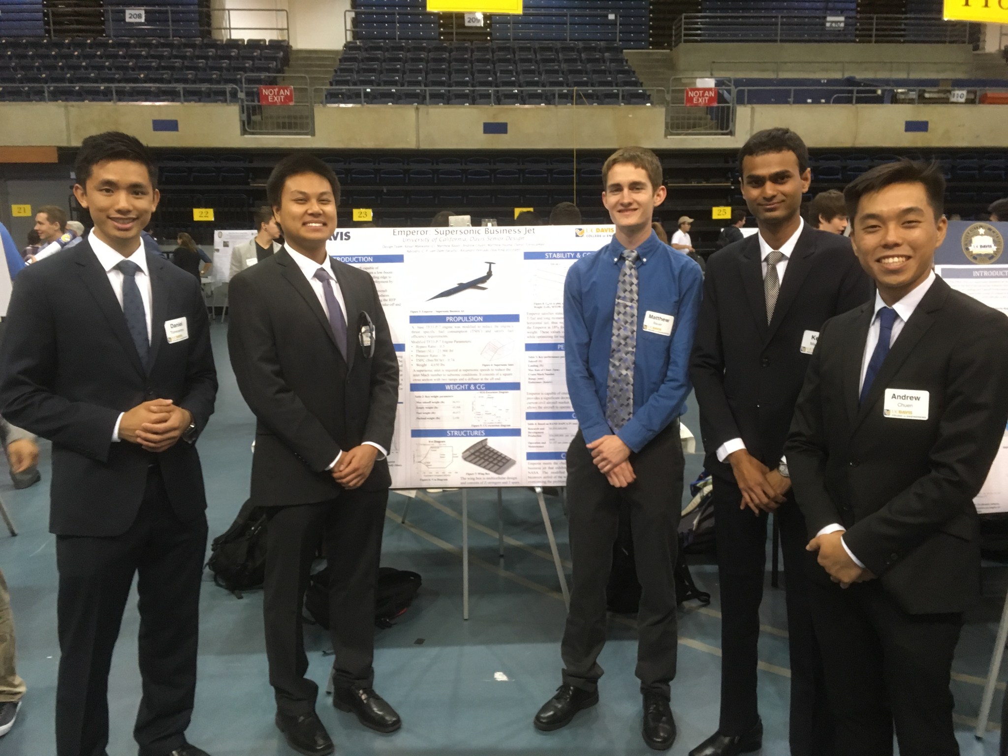 2nd Place UC Davis Team photo.