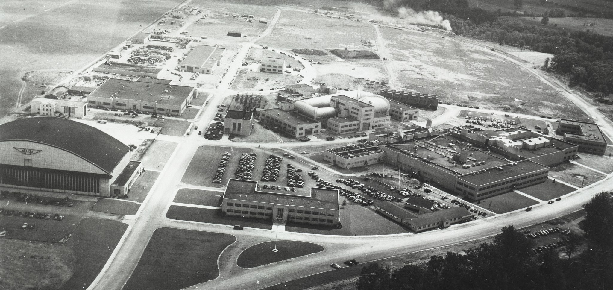 Aerial view of AERL campus.